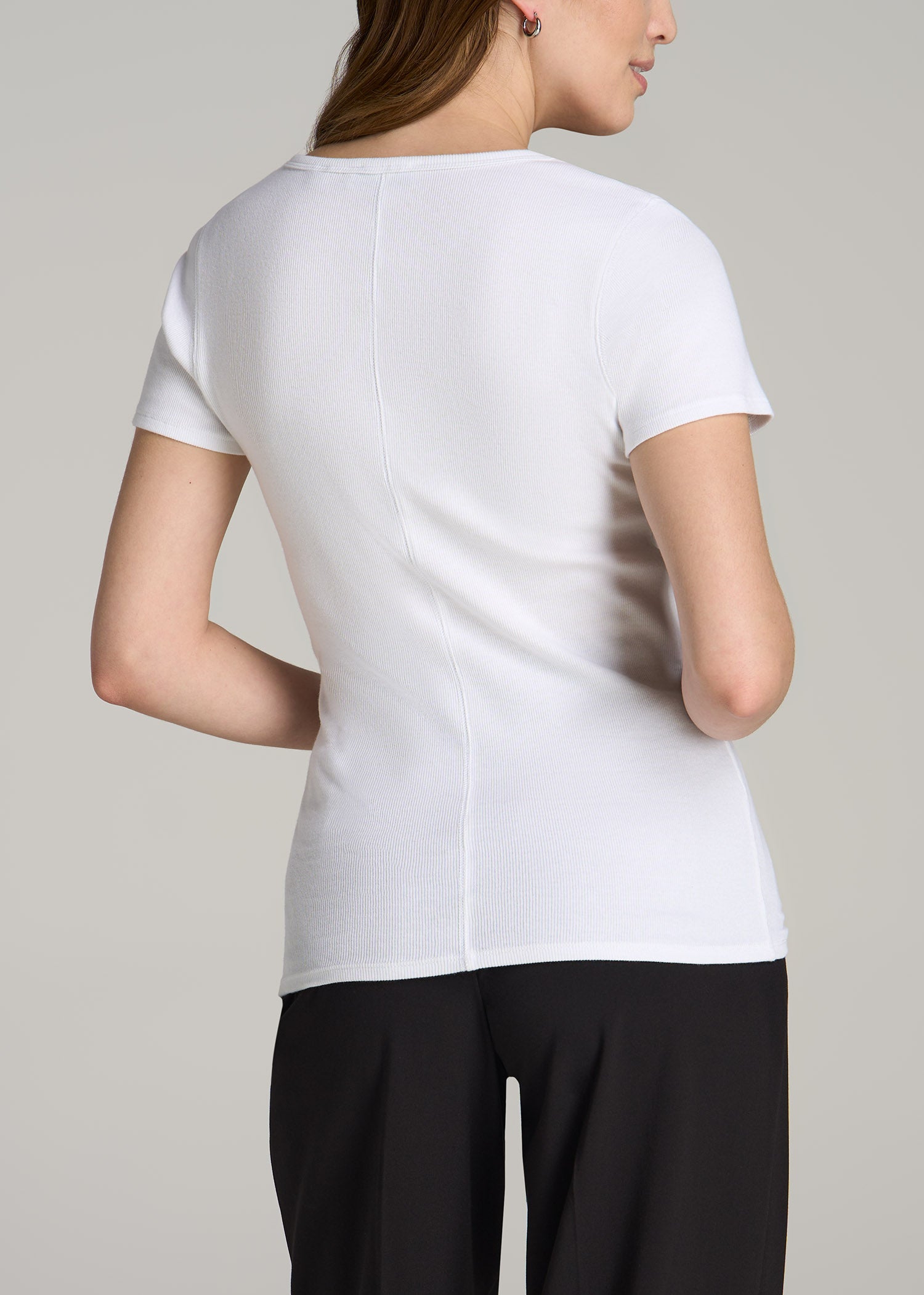 American-Tall-Women-Short-Sleeve-Crew-Neck-Ribbed-Tee-Bright-White-back